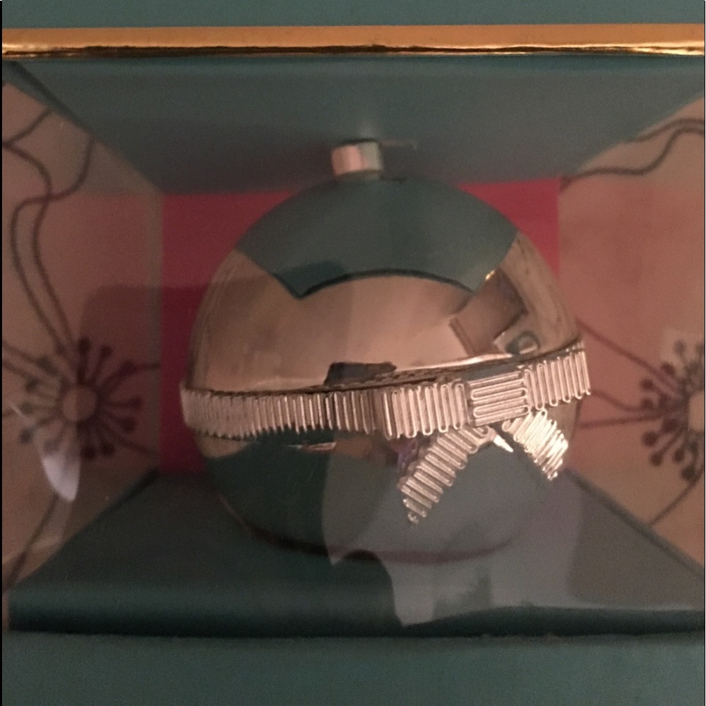Kate Spade-Lenox silver plated keepsake box